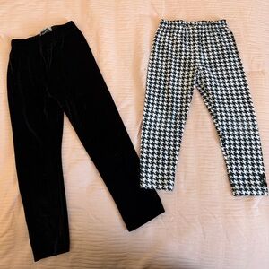 SET of 2 toddler leggings
